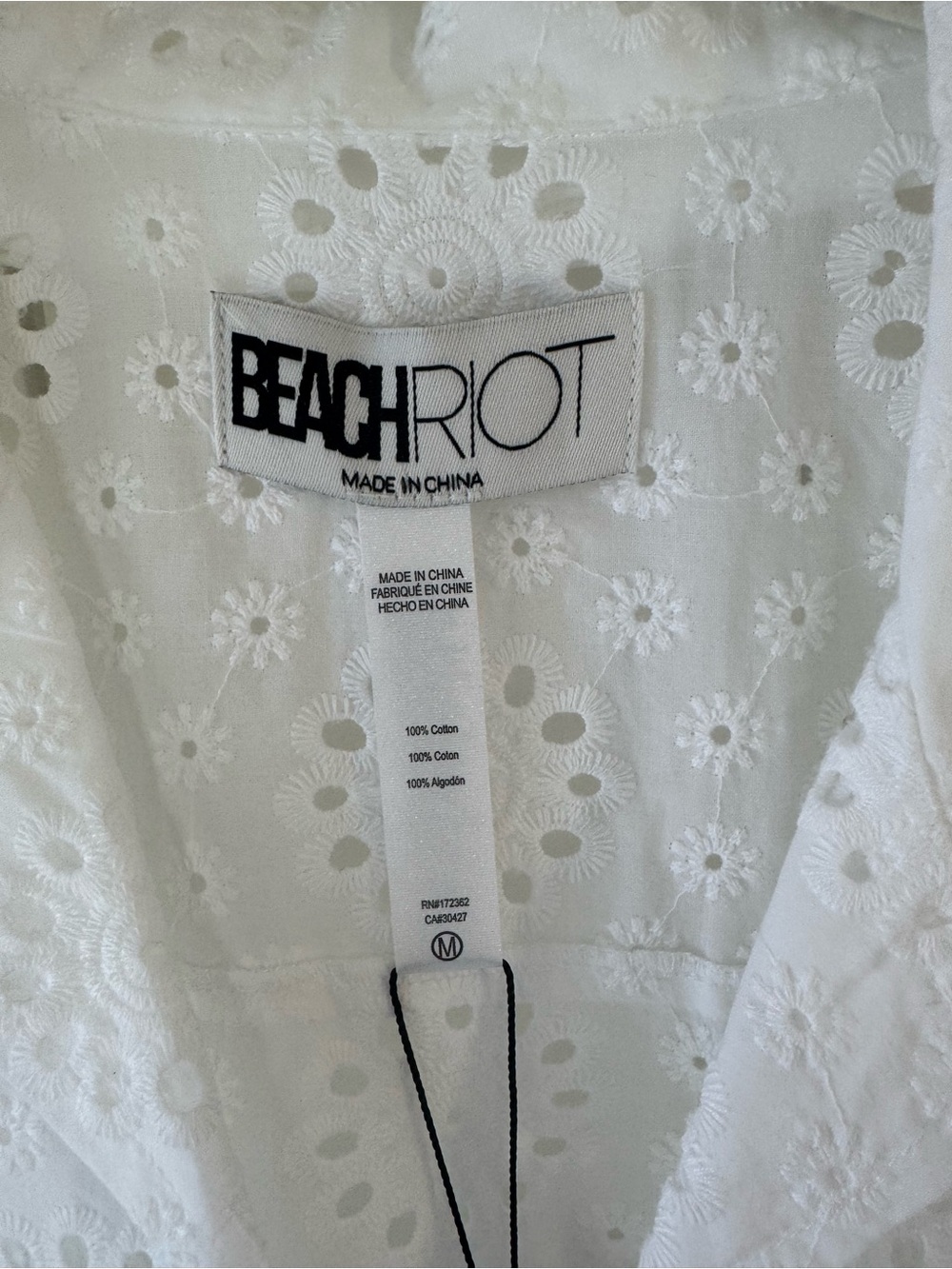 Beach Riot Lexie Shirt- NWT size M - Picture 6 of 7